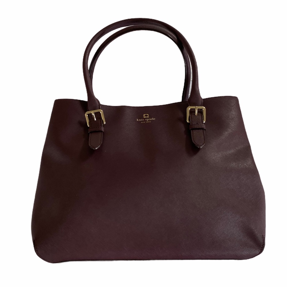 Kate Spade Airel Mulled Wine Tote Shoulder Bag NEW - Picture 5 of 10